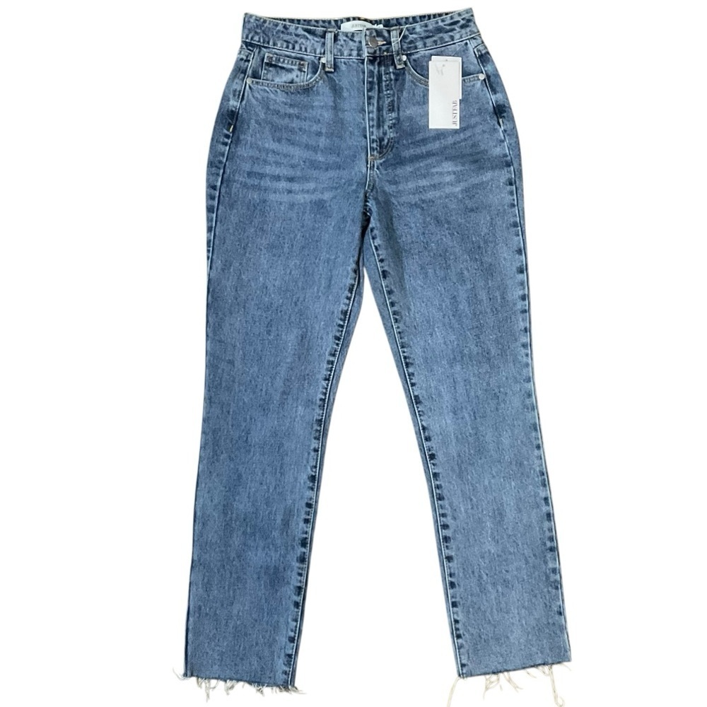 JustFab Classic Blue Denim Jeans Size 27 NWT
